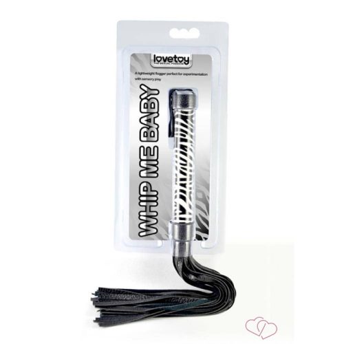 Whip Me Baby Leather Whip - Fetish eszközök
