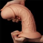 8.5'' Realistic Curved Dildo Flesh