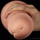 Realistic Long Vibrating Dildo Flesh 11'' - Vibrátorok