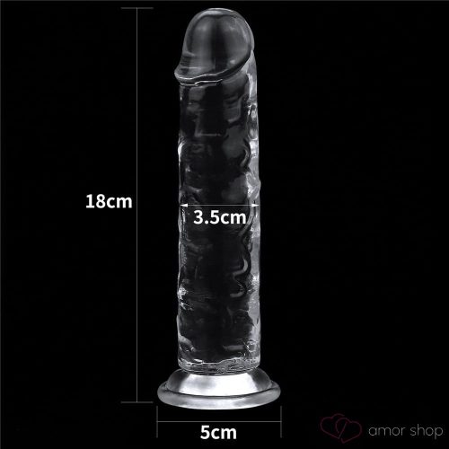 7.0''  Flawless Clear Dildo