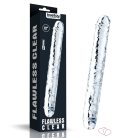 12''  Flawless Clear Double Dildo - 2