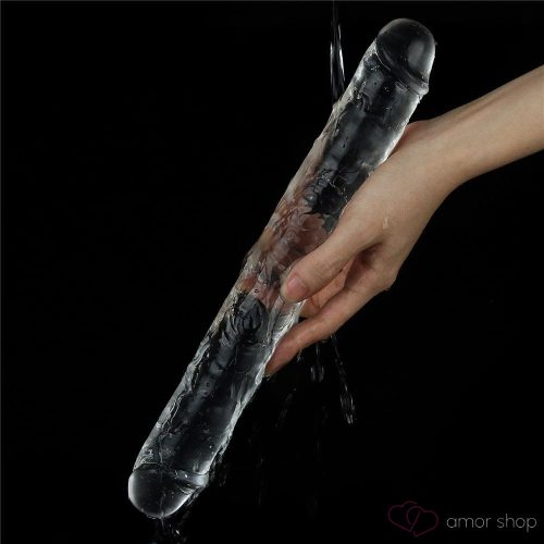12''  Flawless Clear Double Dildo - 3