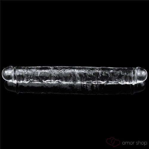 12''  Flawless Clear Double Dildo - 4