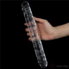 12''  Flawless Clear Double Dildo - 5