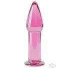 5" Glass Romance Pink - Dildók