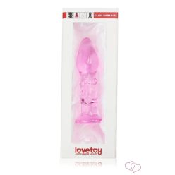 5.5" Glass Romance Pink