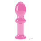 4.5" Glass Romance Pink