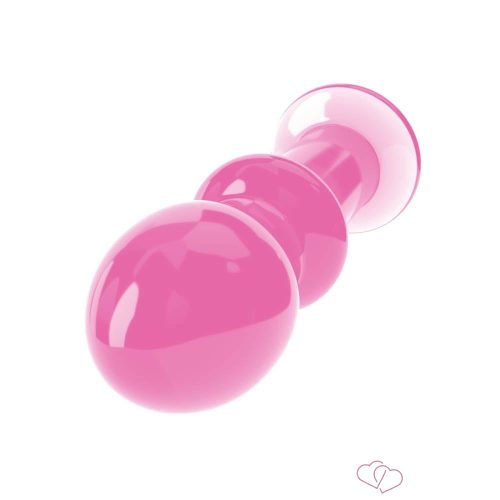 4.5" Glass Romance Pink