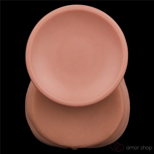 14'' King Sized Sliding Skin Dual Layer Dong