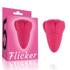 Flicker Rechargeable Vibrator Rose Red