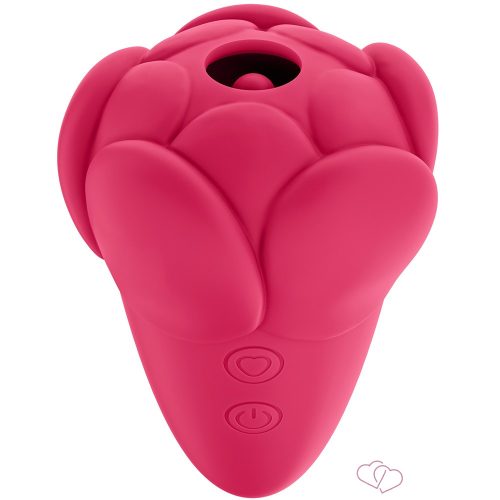 Flicker Rechargeable Vibrator Rose Red