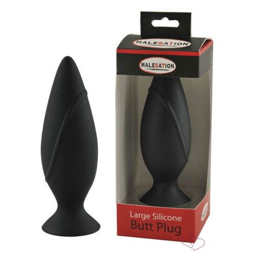 MALESATION Silicone Plug large fenékdugó - Anális termékek