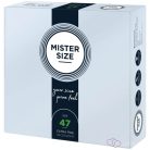 MISTER SIZE 47 mm Condoms 36 pieces - Kondomok