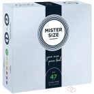 MISTER SIZE 47 mm Condoms 36 pieces - Kondomok