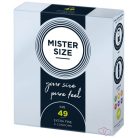 MISTER SIZE 49 mm Condoms 3 pieces - Kondomok