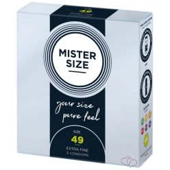 MISTER SIZE 49 mm Condoms 3 pieces - Kondomok