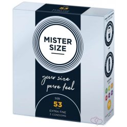 MISTER SIZE 53 mm Condoms 3 pieces - Kondomok