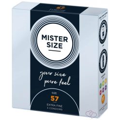 MISTER SIZE 57 mm Condoms 3 pieces - Kondomok