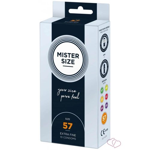 MISTER SIZE 57 mm Condoms 10 pieces - Kondomok