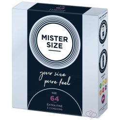 MISTER SIZE 64 mm Condoms 3 pieces - Kondomok