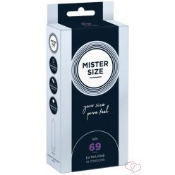 MISTER SIZE 69 mm Condoms 10 pieces - Kondomok