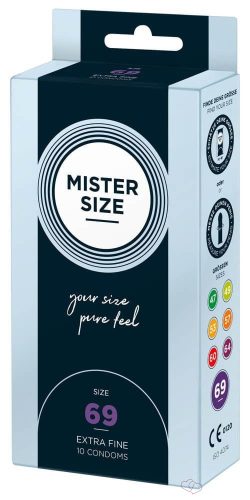 MISTER SIZE 69 mm Condoms 10 pieces - Kondomok