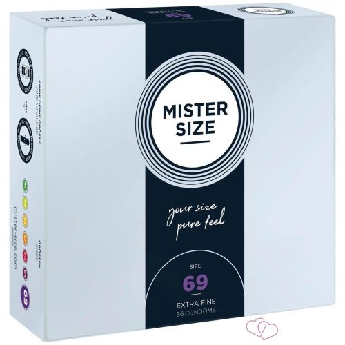 MISTER SIZE 69 mm Condoms 36 pieces - Kondomok
