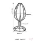 Stainless Anal Plug L