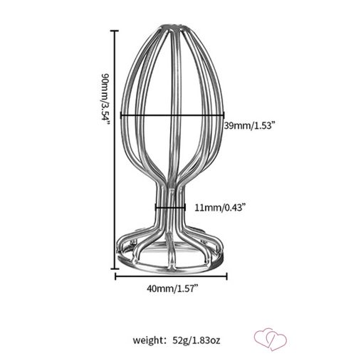 Stainless Anal Plug L