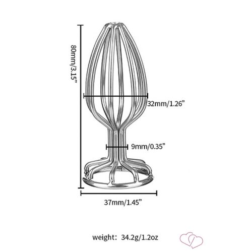 Stainless Anal Plug M