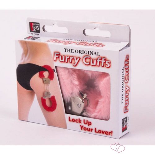 Plüss bilincsek - rózsaszín - Fetish eszközök