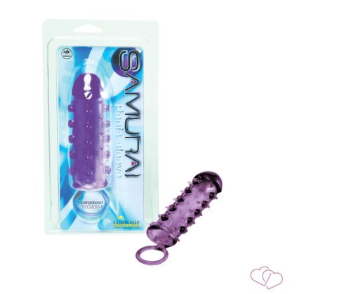 Samurai Penis Sleeve Purple - Férfi termékek