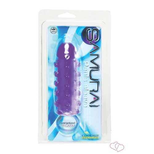 Samurai Penis Sleeve Purple - 2
