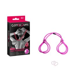 Cotton Cuffs Pink - Fetish eszközök