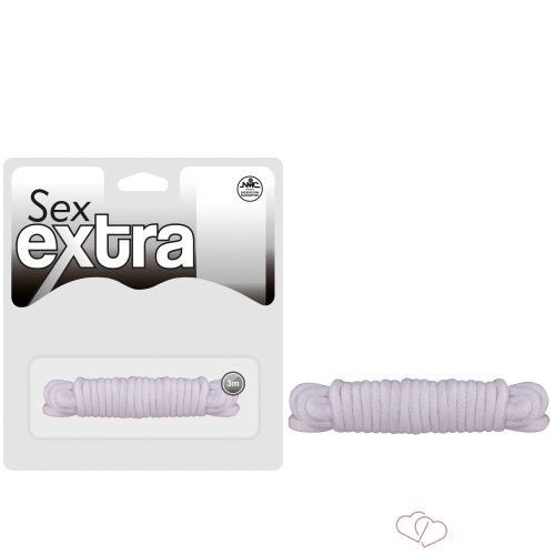 SEX EXTRA - LOVE ROPE WHITE - 2