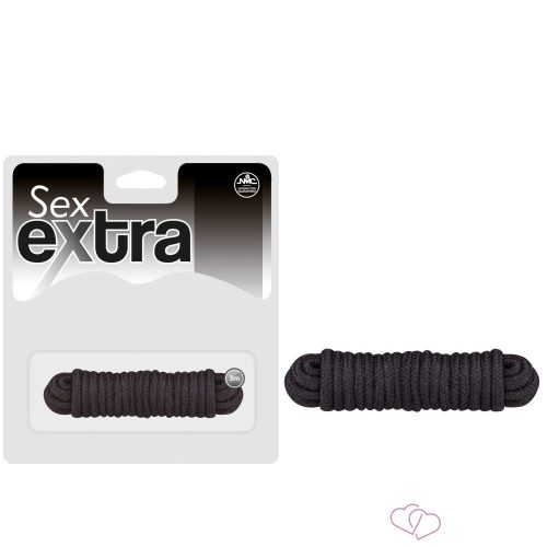 SEX EXTRA - LOVE ROPE BLACK - 2