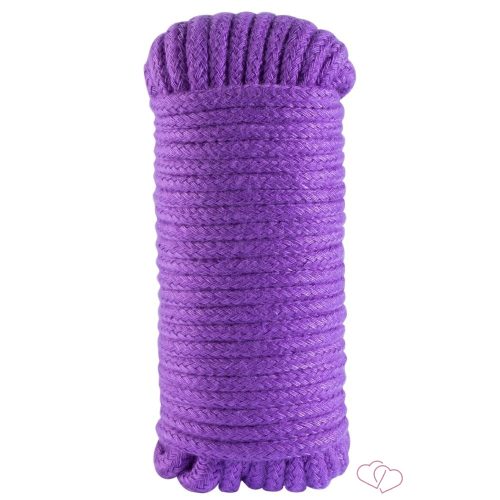 SEX EXTRA - SILKY BONDAGE ROPE PURPLE - 3