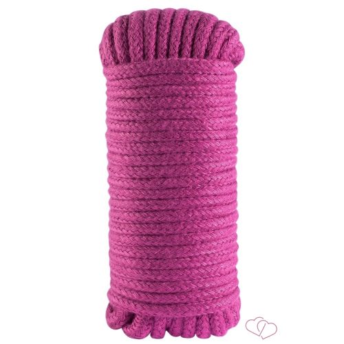 SEX EXTRA - SILKY BONDAGE ROPE PINK - 3