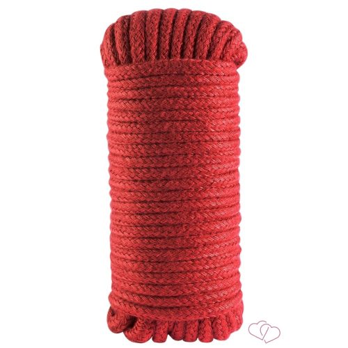 SEX EXTRA - SILKY BONDAGE ROPE RED - 3