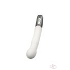 TITANZ 8" SILICONE RECHARGEABLE VIBRATOR IN IVORY WHITE_B15O25_4 - 4