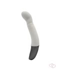 TITANZ 8" SILICONE RECHARGEABLE VIBRATOR IN IVORY WHITE_B15O25_4 - 7