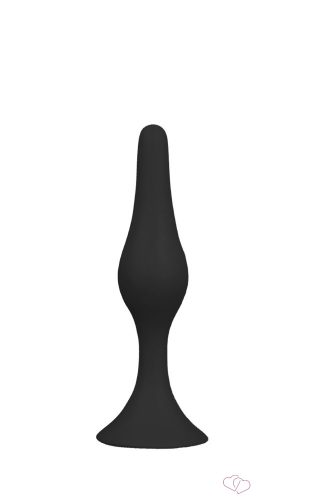 Back Up 3" Silicone Butt Plug w/Suction Cup I - Anális termékek