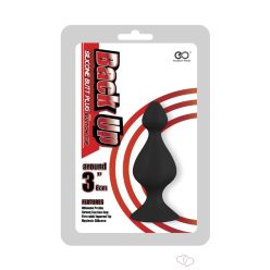 Back Up 3" Silicone Butt Plug w/Suction Cup II - Anális termékek