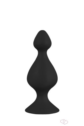 Back Up 3" Silicone Butt Plug w/Suction Cup II - Anális termékek