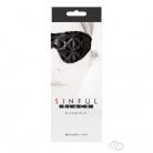 Sinful Blindfold Black - Fetish eszközök