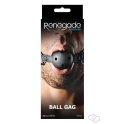 Renegade Bondage Ball Gag Black - Fetish eszközök