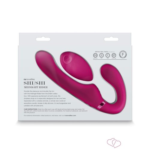 Shi/Shi - Midnight Rider - Pink - Vibrátorok
