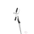 Alligator Nipple Clamps Silver