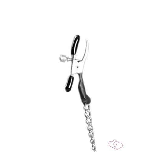 Alligator Nipple Clamps Silver