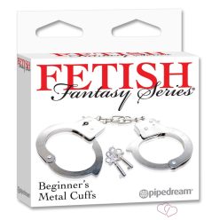 Beginner's Metal Cuffs Silver - Fetish eszközök
